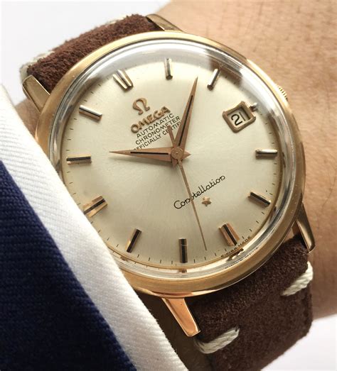 omega constellation chronometer automatic watch price|omega constellation vintage watch prices.